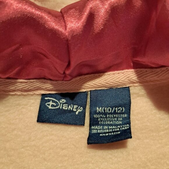 Disney Tinkerbell girls size Medium or 10/12 fleece zip up jacket, New - Picture 4 of 6